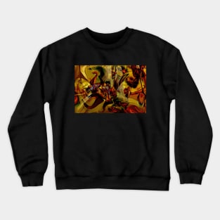 Passionate Abstract Background Crewneck Sweatshirt